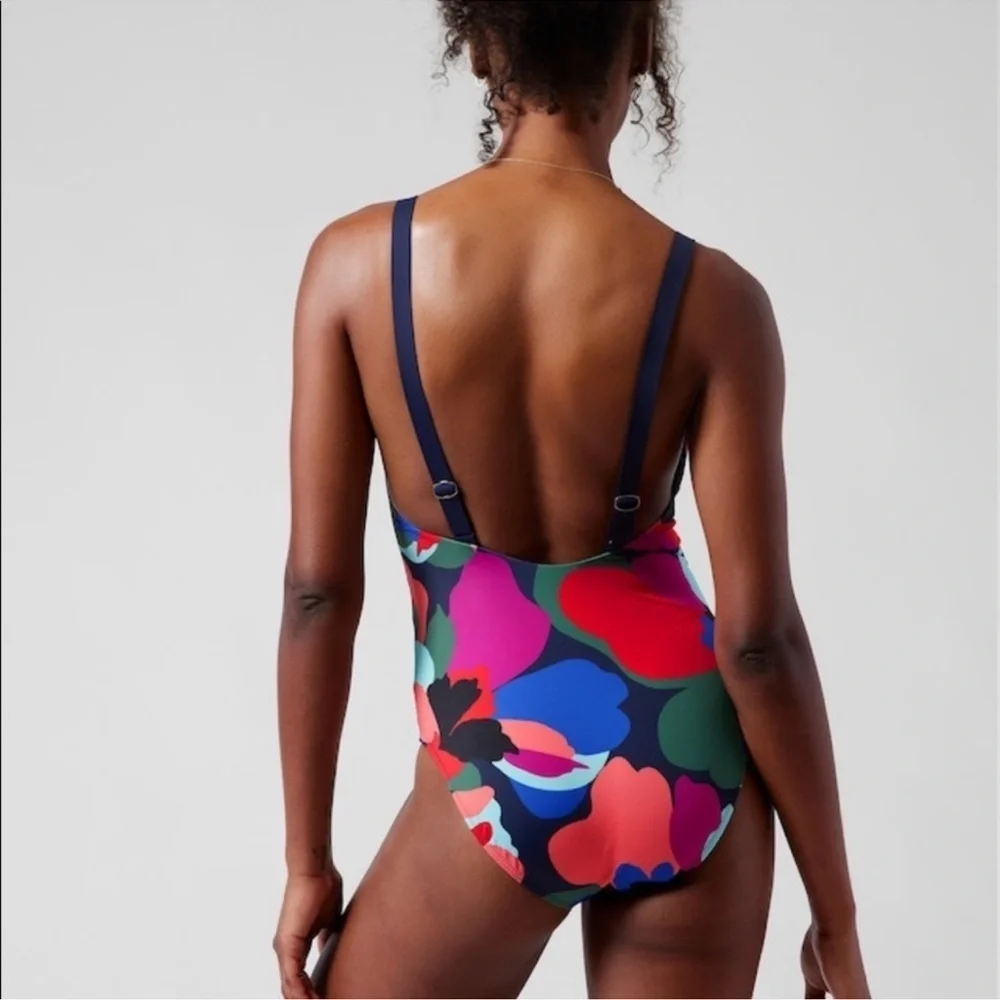 Athleta Hermosa One Piece Swimsuit Large NWT